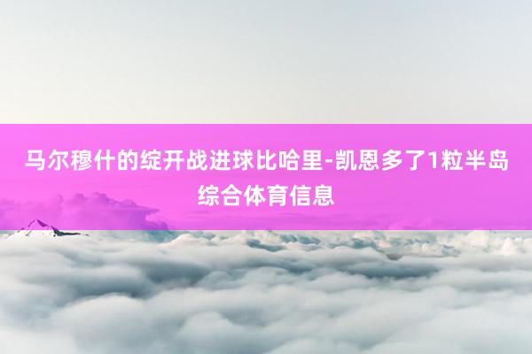 马尔穆什的绽开战进球比哈里-凯恩多了1粒半岛综合体育信息