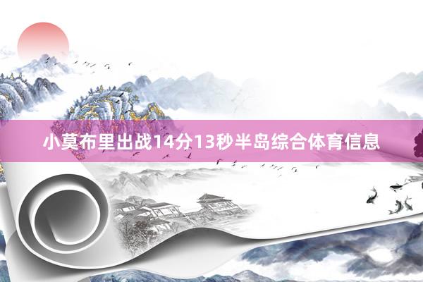 小莫布里出战14分13秒半岛综合体育信息